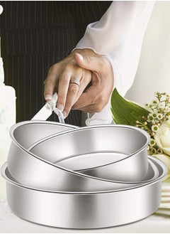 Elegant 3-piece stainless steel oven tray set  - Image 2