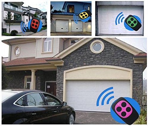 XIHADA Universal Garage Door Opener Remote Cloner Universal Gate Opener Remote Cloning Homelink Programmable Learning Key Fob 4-Buttons Multi Frequency 280MHZ-868MHZ (Green) - Image 5