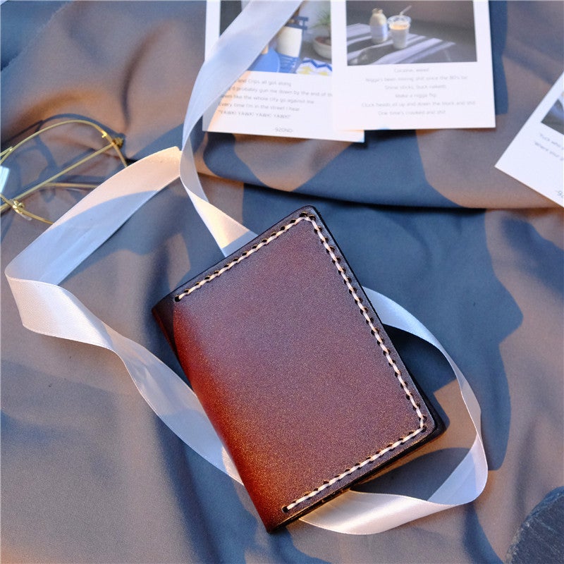 Selling Korean Organ Card Bag Gift Card Bag Card Cover Multi-Color Optional First Layer Handmade Card Bag - Image 5