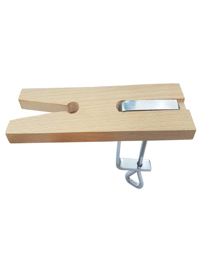 Khayl Bench Pin V-Slot with Clamp, Jewellery Making Tool for Jewelers and Designers, Brass Material, 7 Pieces - Image 3