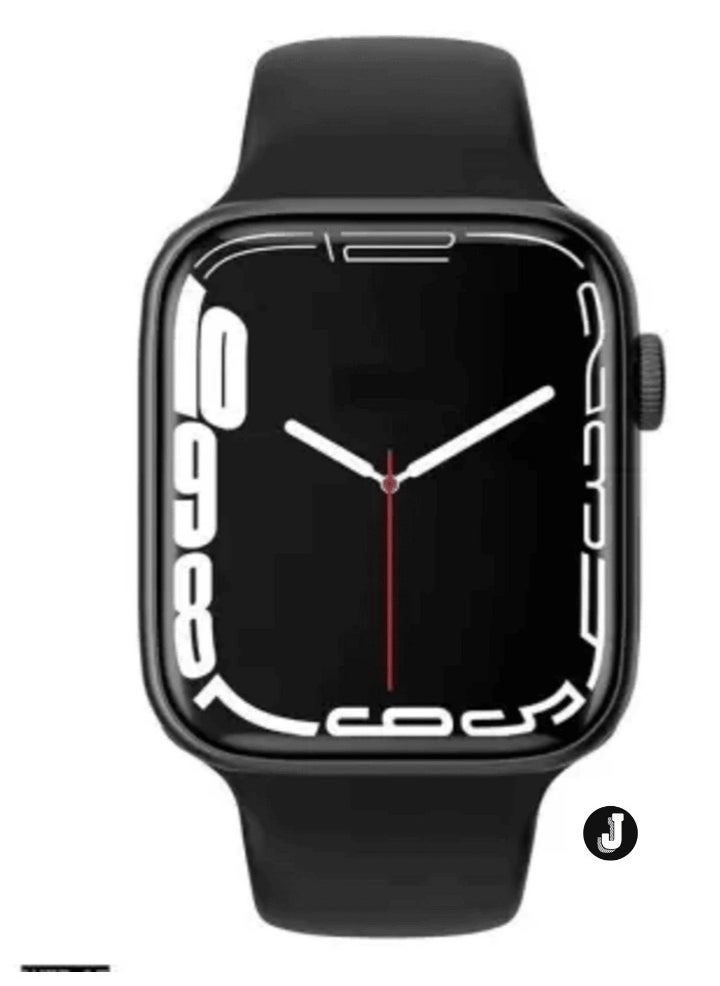 JAJEEK "2024 T300 | W26+ Pro Smartwatch – Waterproof, 54 Watch Faces, Calling Function, and Multi-Features (Black Strap)" - Image 1