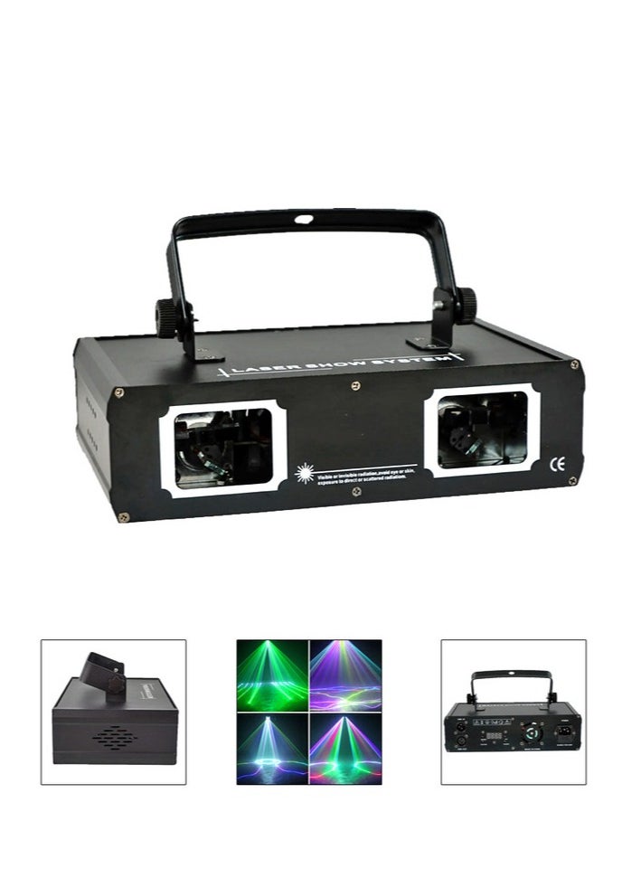 Generic Party laser lighting with two lenses, 5 colors, 3D  - Image 4