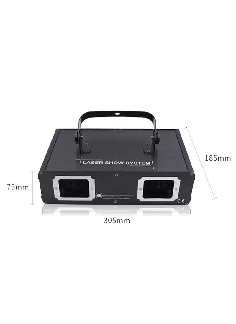 Generic Party laser lighting with two lenses, 5 colors, 3D  - Image 2