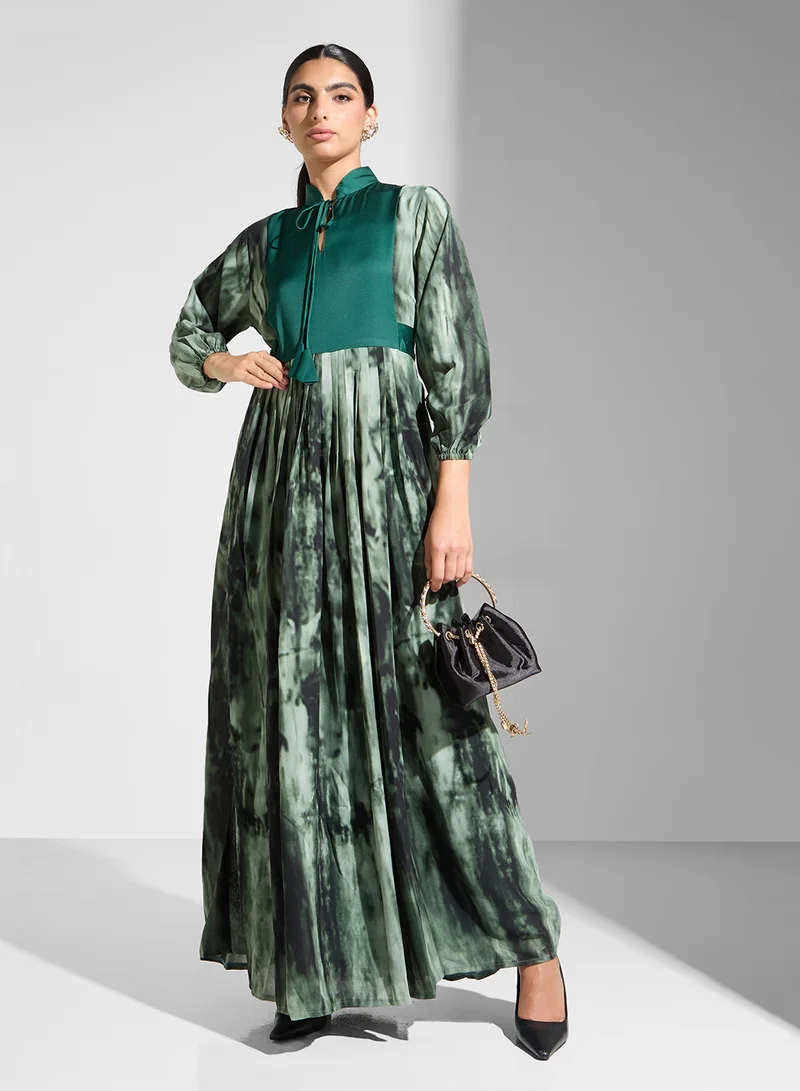 Golden Apple Jalabiya Dress
