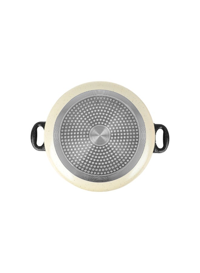 ALGHAFA Al Ghafa 18L Ceramic Coated Aluminum Pressure Cooker with Pressure Lid and Glass Lid 2x1 - Image 4