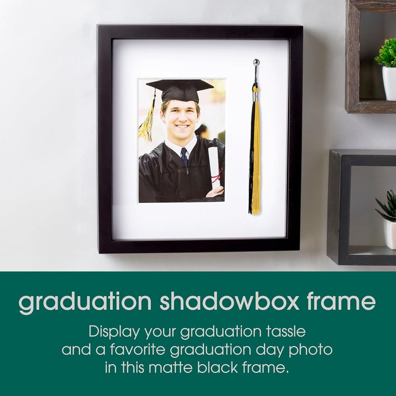 Pearhead Tassel and Picture Graduation Frame Photo with Tassel Holder Perfect Graduation Party Centerpiece and Keepsake Great Gift for Graduates Parents and Grandparents 5x7 Photo Insert - Image 2