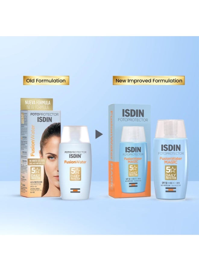Isdin Fotoprotector Fusion Water SPF50 50ml - Image 5