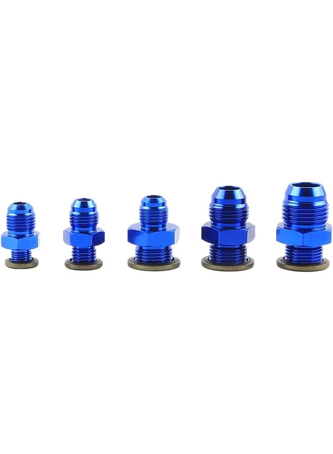 AN8 to M16x1 5 Male Flare Union Hose Adapters Aluminum Alloy Universal Connector for Tubing Systems - Image 4