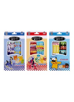 Pikachu (1 Random Pack) Pencils, B Hexagonal Pencil, 12 Count, Package May Vary  - Image 2