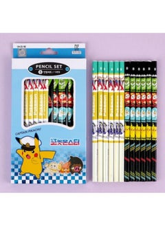 Pikachu (1 Random Pack) Pencils, B Hexagonal Pencil, 12 Count, Package May Vary  - Image 4