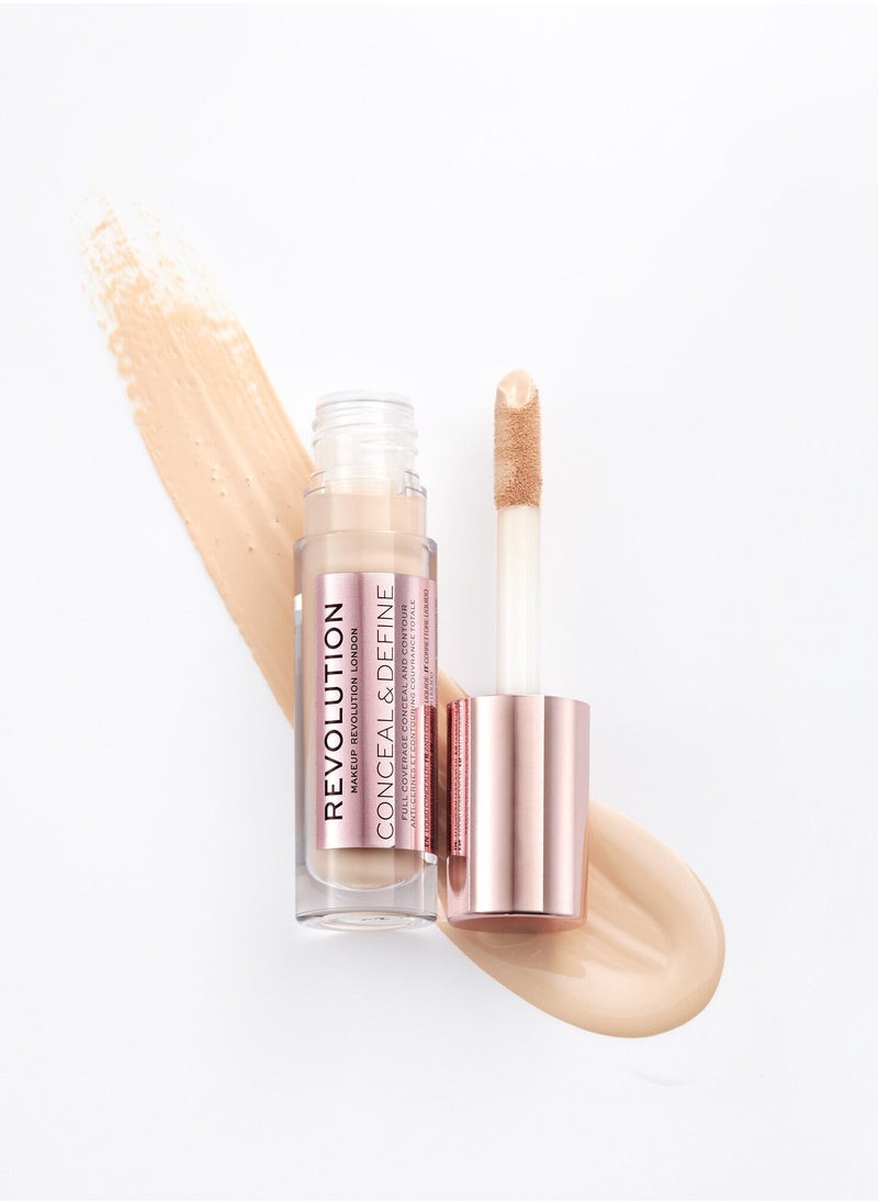 REVOLUTION - Conceal & Define Full Coverage Conceal And Contour  C2 - Image 1