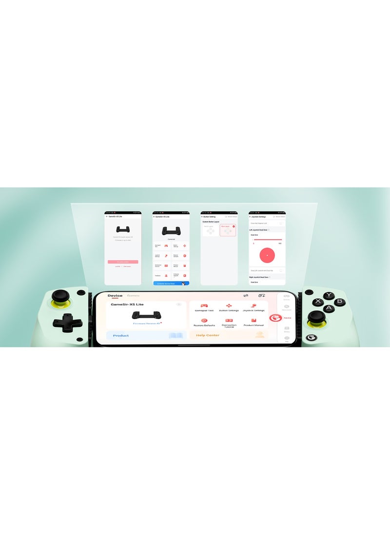 General - Classic Gamepad GameSir X5 Lite Mobile Gaming Controller for Android & iPhone 15/16 Series (USB-C), Hall Effect Joystick, Lightweight Ergonomic Phone Controller- Play Genshin Impact & Zenless Zone Zero - Image 1