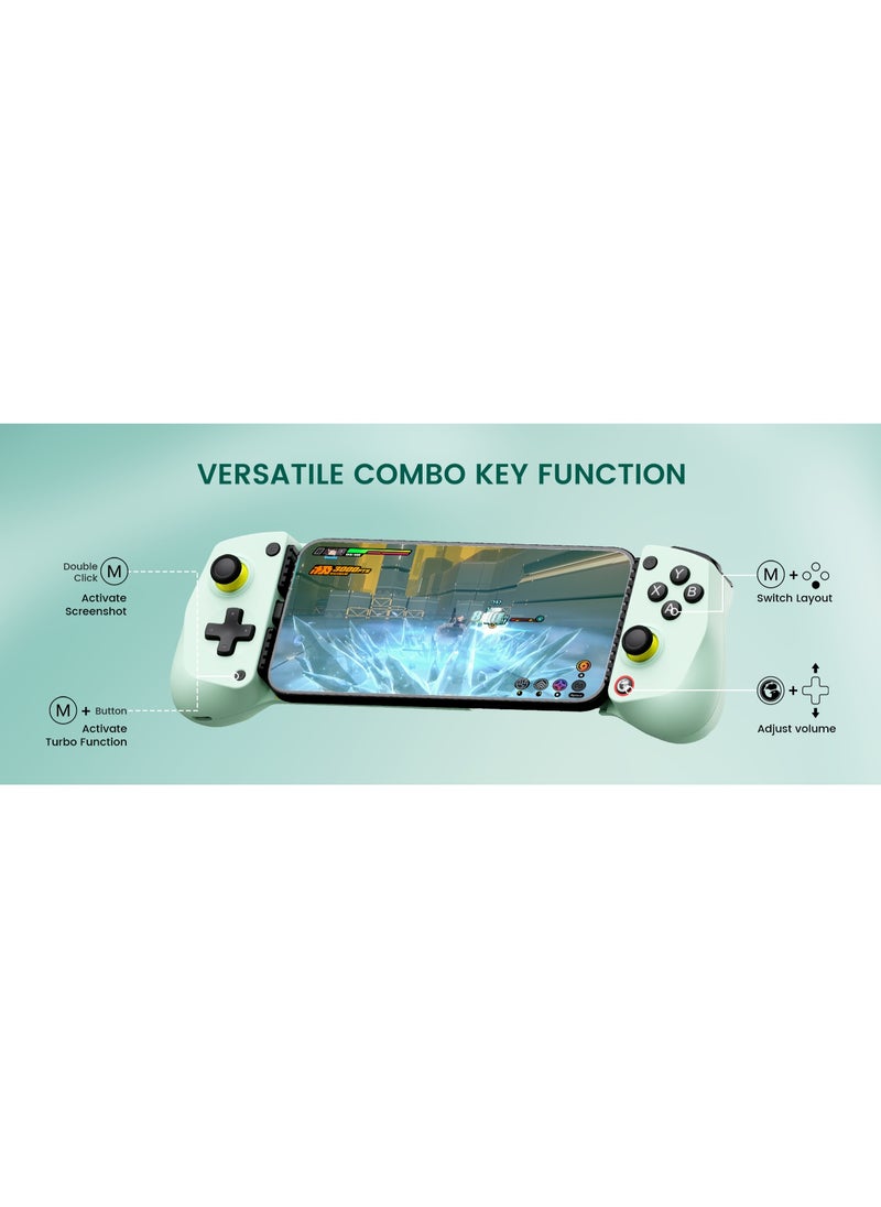 General - Classic Gamepad GameSir X5 Lite Mobile Gaming Controller for Android & iPhone 15/16 Series (USB-C), Hall Effect Joystick, Lightweight Ergonomic Phone Controller- Play Genshin Impact & Zenless Zone Zero - Image 1