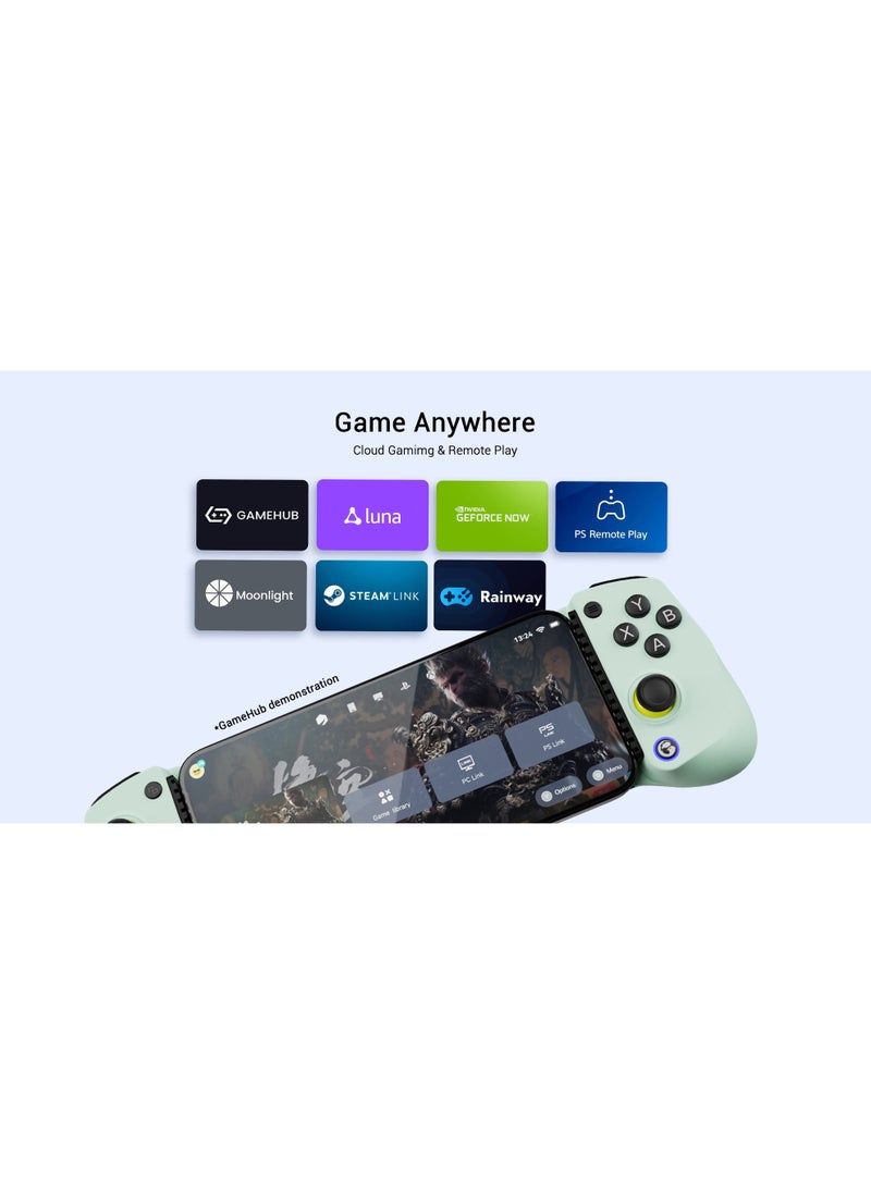General - Classic Gamepad GameSir X5 Lite Mobile Gaming Controller for Android & iPhone 15/16 Series (USB-C), Hall Effect Joystick, Lightweight Ergonomic Phone Controller- Play Genshin Impact & Zenless Zone Zero - Image 1