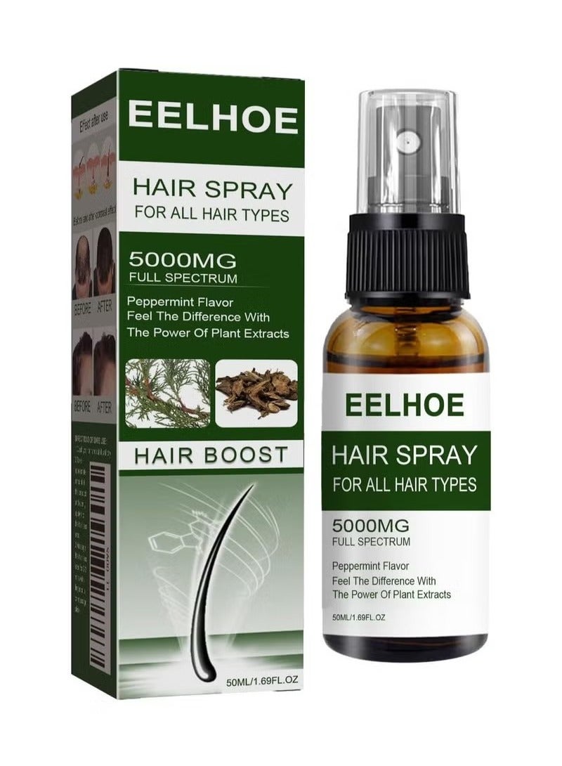 EELHOE Hair Growth Spray, Hair Growth Serum for Hair Regrowth, Thickening Hair Spray & Scalp Hair Care, Hair Repair, Anti-Hair Loss Treatment for Women & Men - Image 1