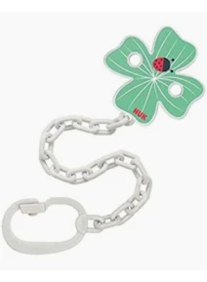 Nuk baby chain green flower