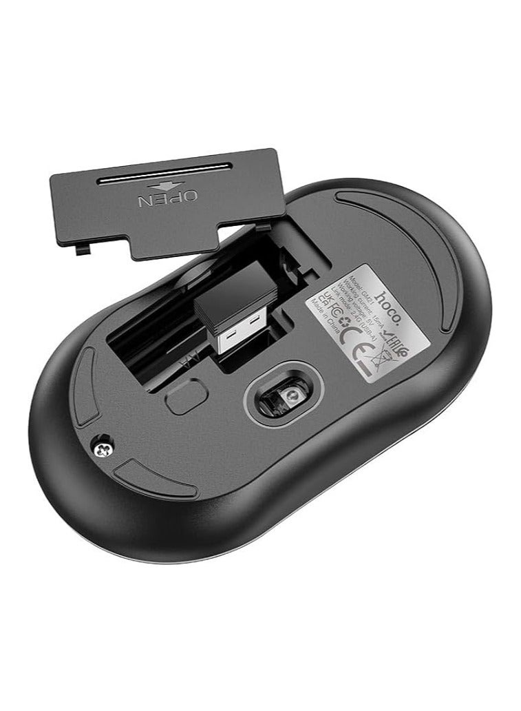 بوروفون ماوس لاسلكي بيزنس بي جي 7 بلاتينيوم 2.4 جيجا من بوروفون - اسود - Image 3