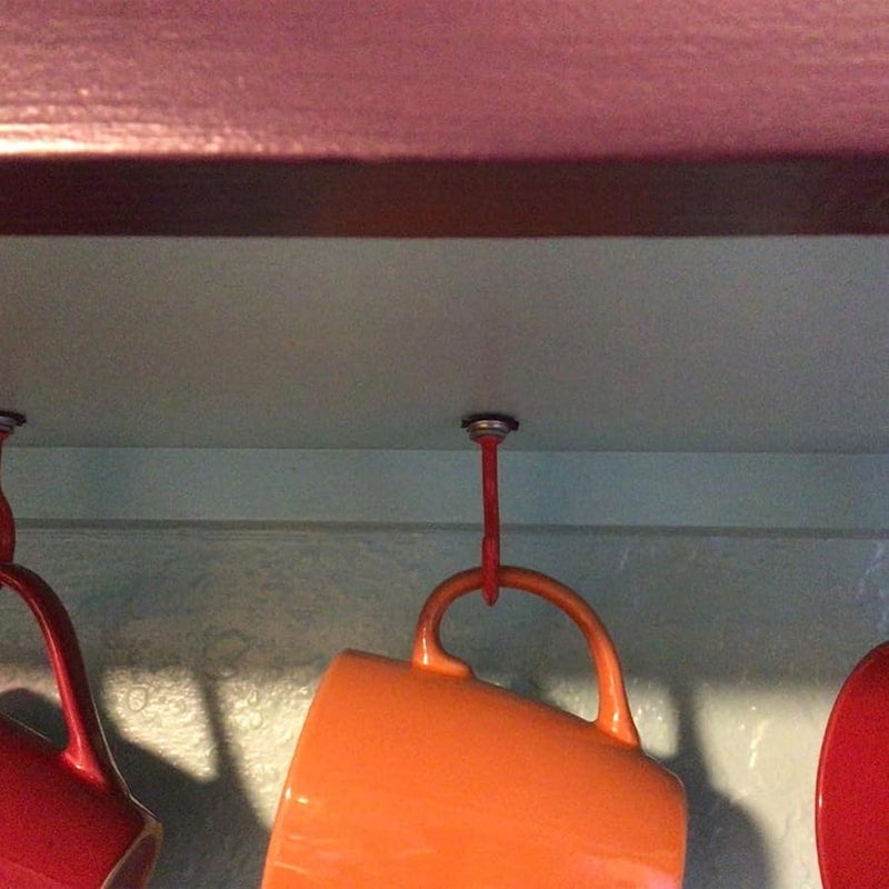 70Pcs Multipurpose Iron Screw Hooks Assortment For Organizing Garage Kitchen Tools - Image 3