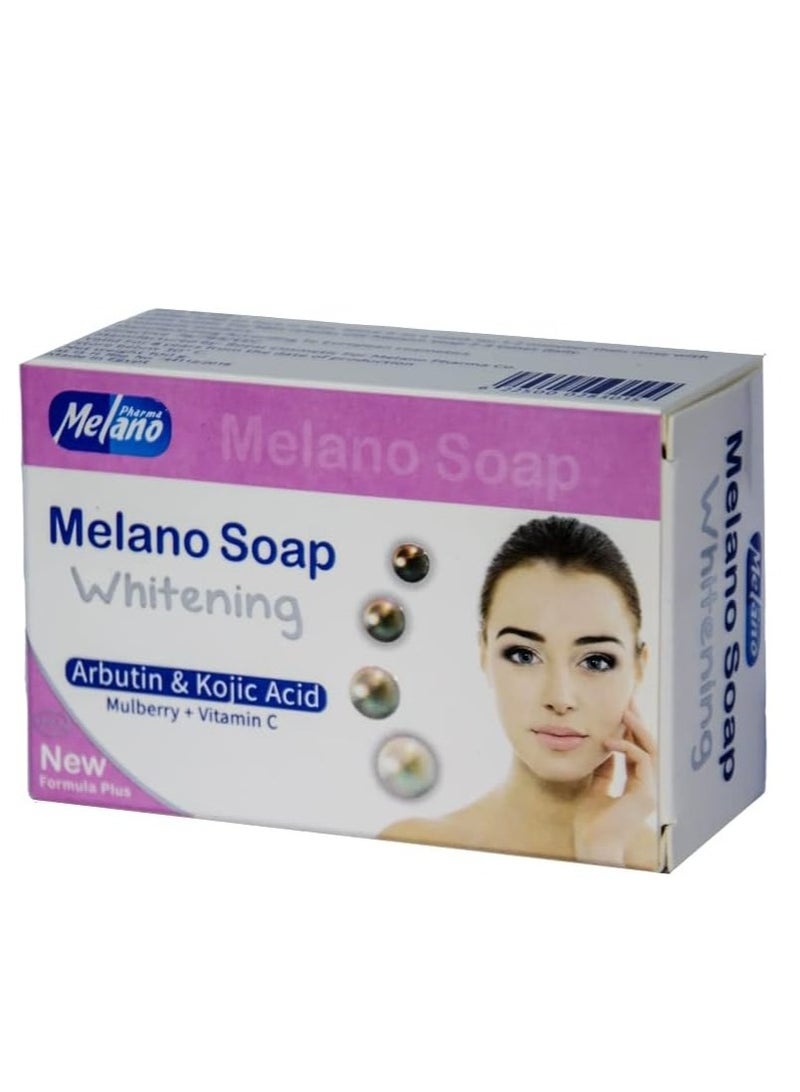 Melano Pharma Soap Deep Cleansing, Lightening And Soft Moisturizing 100 g - Image 1