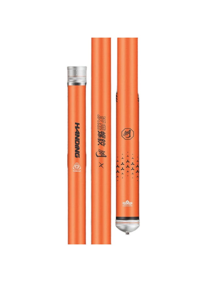 Han Ding Handing Spiral Steel Second Generation Fishing Rod, Handheld Rod, Big Fish Rod, Giant Fish Rod, Platform Fishing Rod, Carbon Fiber Hand Rod, 8.1m - Image 1