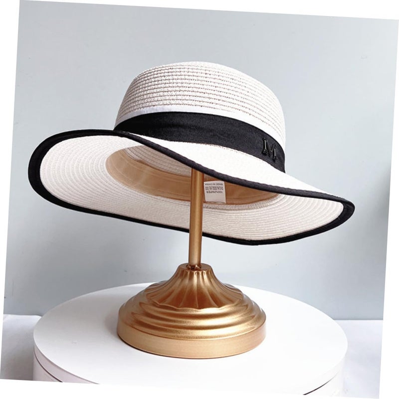 Metal Hat Display Stand Gold Iron Metal Hat Holder with Dome Shape for Home and Desktop Storage for Caps and Wigs - Image 4