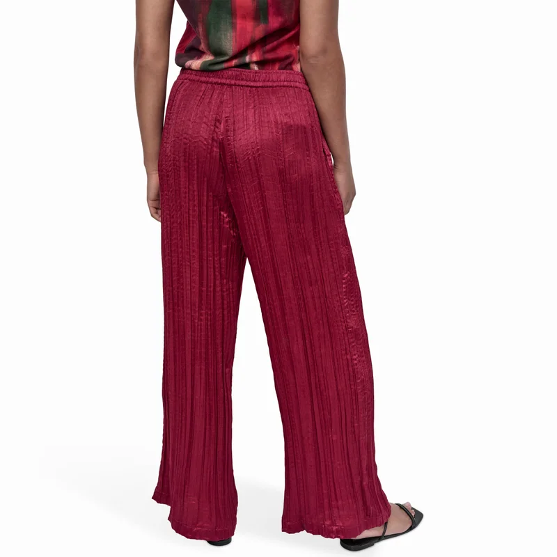 DKNY  CRUSHED CREASE WIDE PANT for Women | Best Price UAE