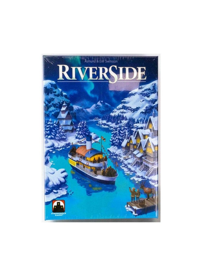سترونج هولد جيمز Stronghold Games Riverside - مغامرة استراتيجية بالرمي والكتابة، استكشف القطب الشمالي، لعبة لوحية عائلية ممتعة من 1 إلى 6 لاعبين، للأعمار من 14 عامًا فأكثر - Image 1