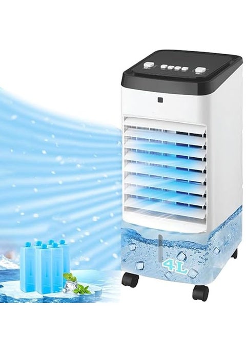 Desert cooler and air conditioner with a large 4-liter water tank and 60 watts of power