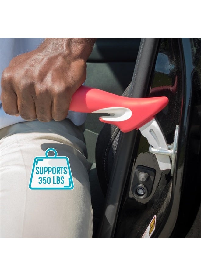 Stander - HandyBar, Portable Vehicle Support Handle with Window Breaker and Seat Belt Cutter for Adults, Seniors, and Elderly, Car Door Assist Handle with Non-Slip Grip and Emergency Safety Tools - Image 1