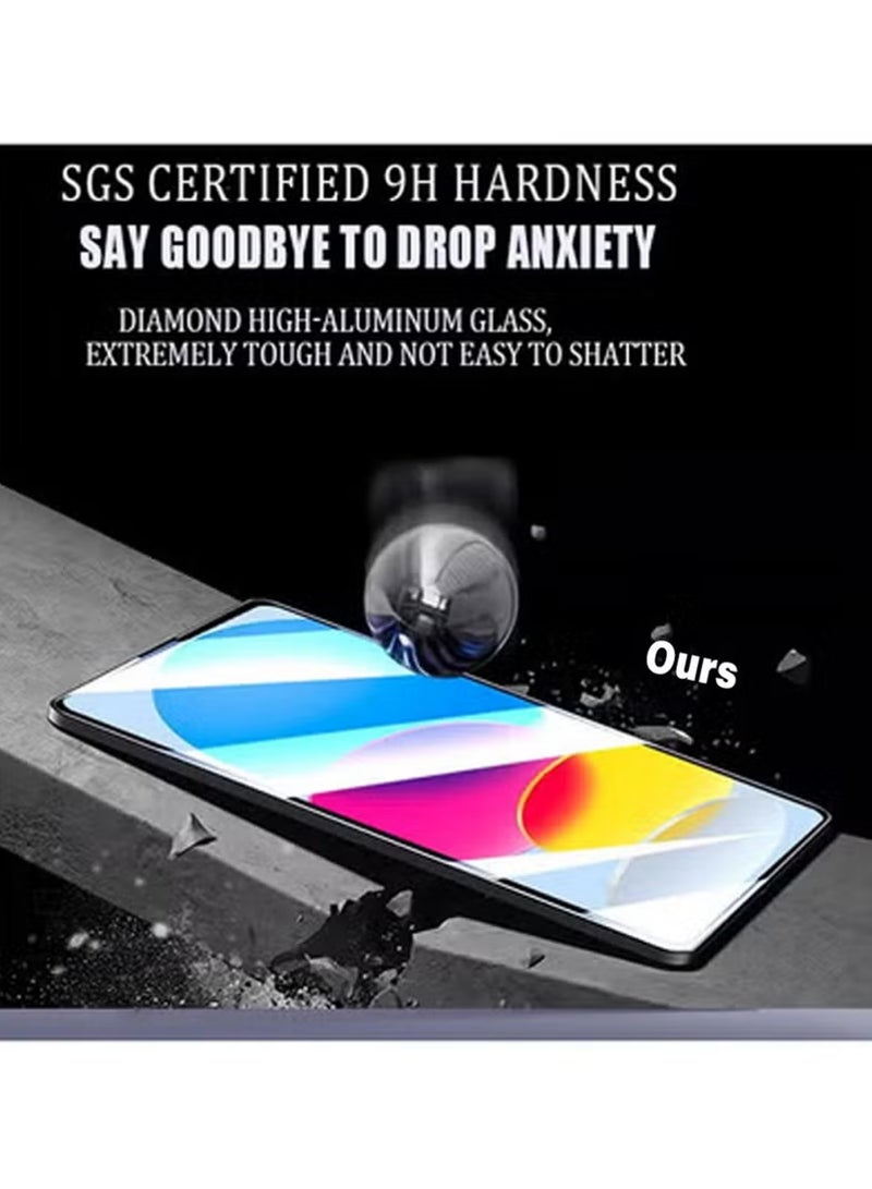 إكس ليفيل واقي شاشة لجهاز iPad 11 بوصة سهل التركيب، الجيل 2025، طبقة زجاجية مقسّاة 9H، مقاوم للكسر، خالٍ من الفقاعات، مع علبة واقية من الغبار. - Image 5