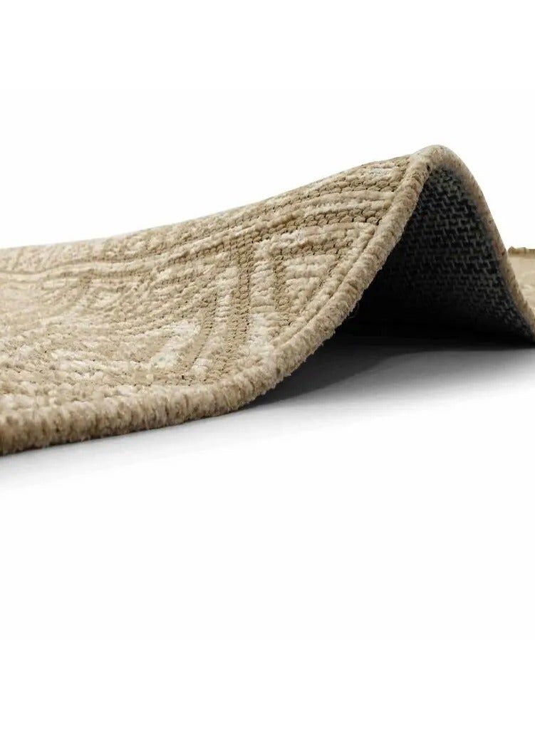 Alkaffary SOFI rug by Alkaffary with a special vibe that matches your carpet decor, 1.60x2.30, Beige  - Image 4