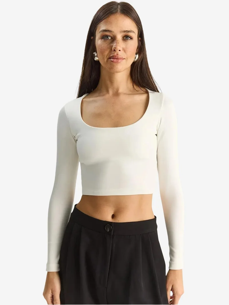LUCCI Basic Crop Top