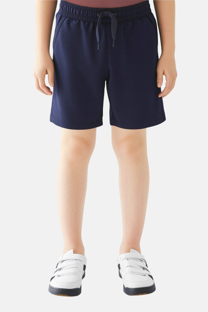 English Laundry Kids Boy 2 Pcs Heather Basic Shorts, Multicolor - Image 1