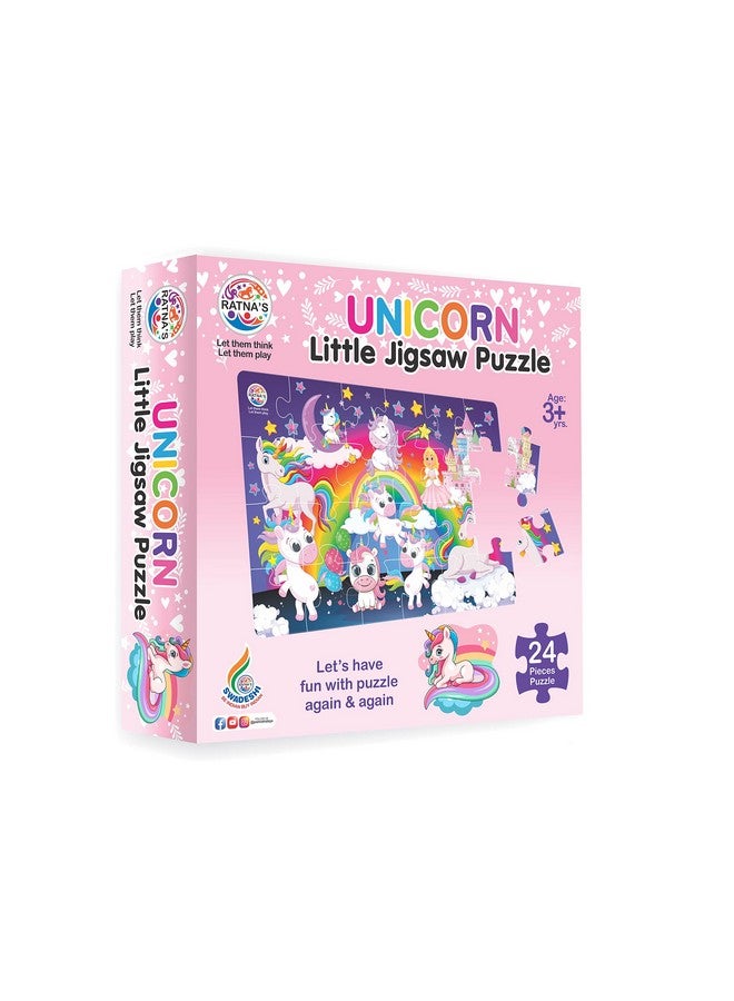 Ratna's Unicorn Little Jigsaw Puzzle 24 Pieces for Kids 3+ Years - Image 2