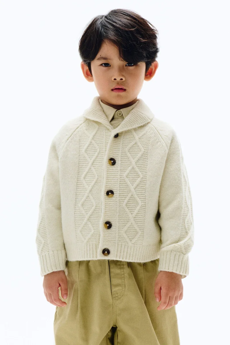 H&M Cable-knit cardigan