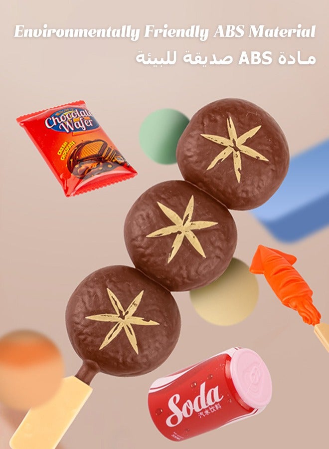 Mi VAZA BBQ Playset - Kitchen Cooking Toy - Barbecue Toy - Play House Toy - Mini Furniture - Kid Toy - Pretend Play - Image 4