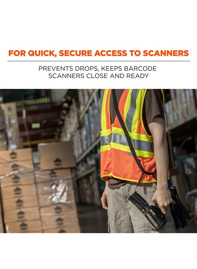 إرغوداين حزام ماسح الباركود Ergodyne Squids 3134، على شكل حزام، حبل ربط لأجهزة مسح الباركود، أسود - Image 2