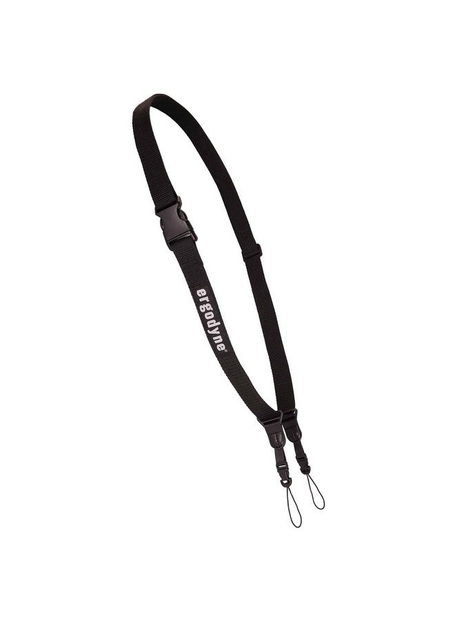 إرغوداين حزام ماسح الباركود Ergodyne Squids 3134، على شكل حزام، حبل ربط لأجهزة مسح الباركود، أسود - Image 1