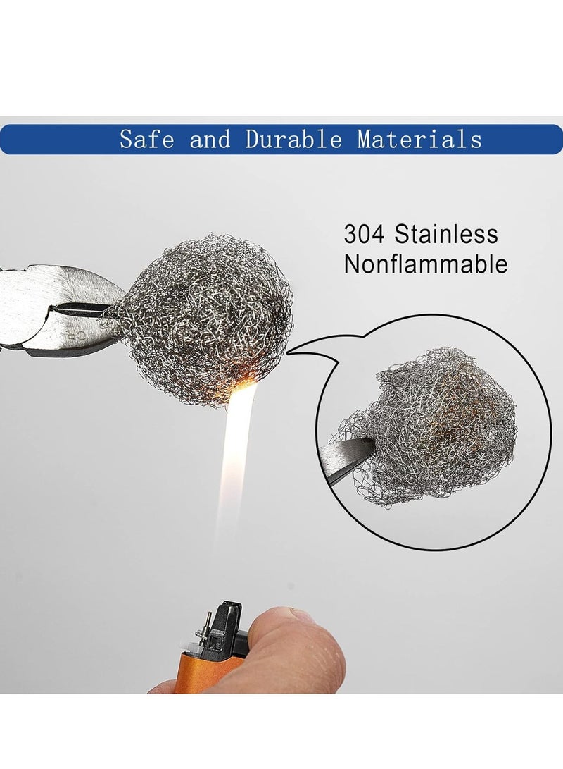 SOLARAE Stainless Steel Mesh, Pest Snail Stopper Mesh Rodent Control Mesh Garden Slug Mesh Feet Fine Wire Mesh Roll Pest Control Products for Mouse Snail Pigeon  20 Feet - Image 3