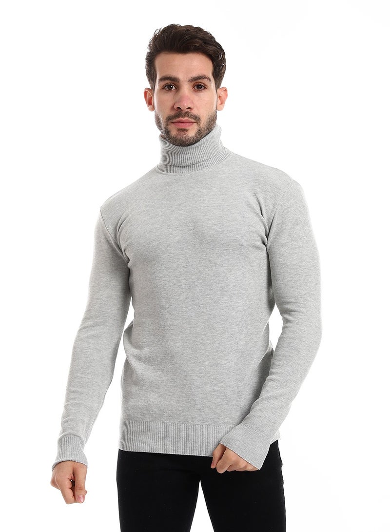 سيزار هاي كول صوف رجالي برقبة عالية - Image 1