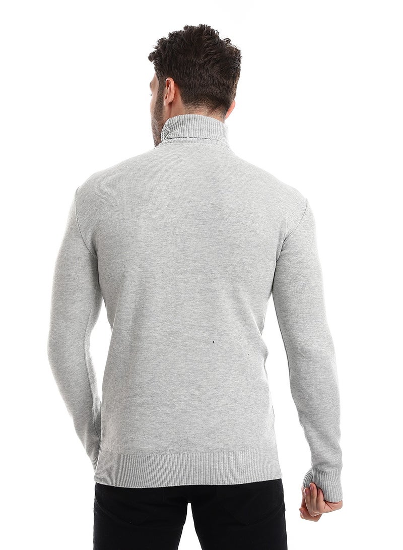 سيزار هاي كول صوف رجالي برقبة عالية - Image 4