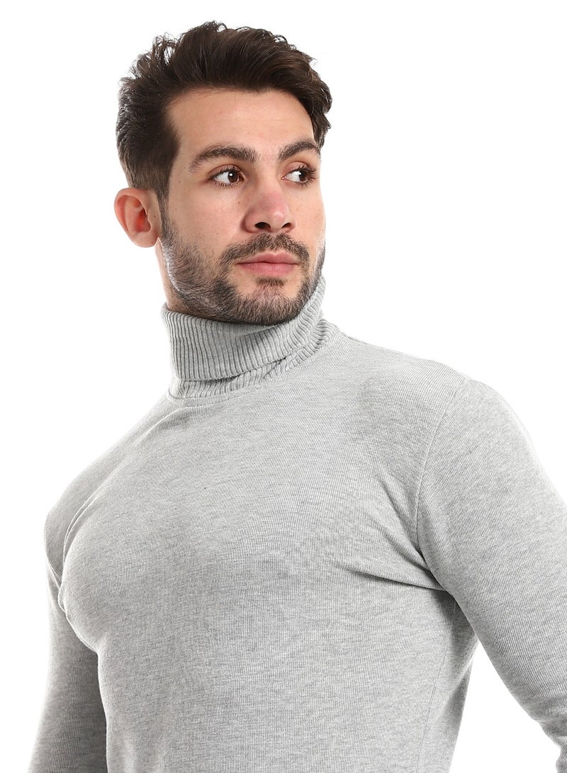 سيزار هاي كول صوف رجالي برقبة عالية - Image 3