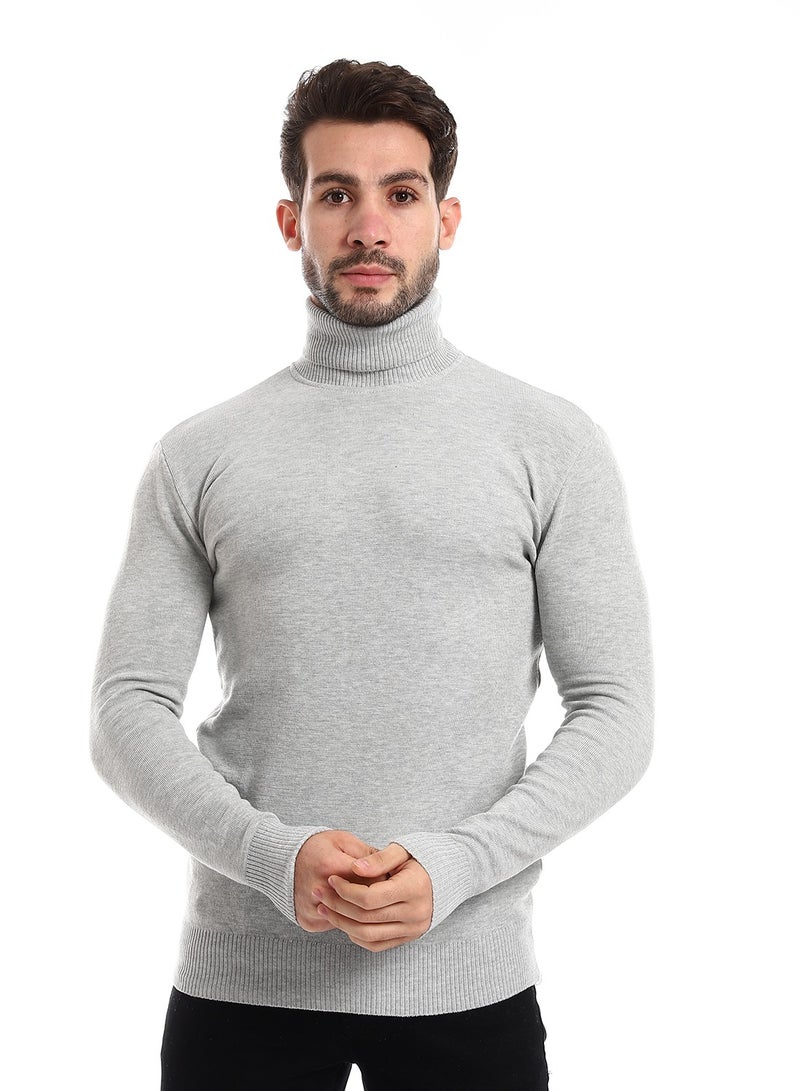 سيزار هاي كول صوف رجالي برقبة عالية - Image 2