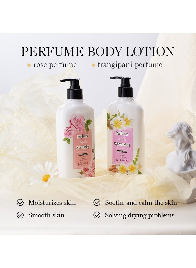 Kormesic صابون زهرة معطرة جسم لوشن 400 جرام-عطرة ومرطبة - Image 3