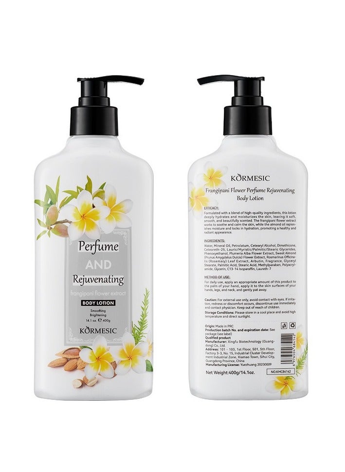 Kormesic صابون زهرة معطرة جسم لوشن 400 جرام-عطرة ومرطبة - Image 1