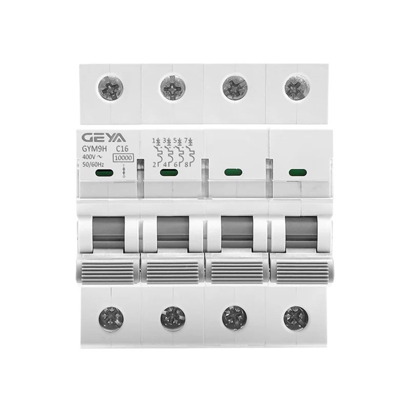 4 Pole C Curve 40A Mini Circuit Breaker 10KA High Breaking Capacity MCB Din Rail AC Type - Image 4