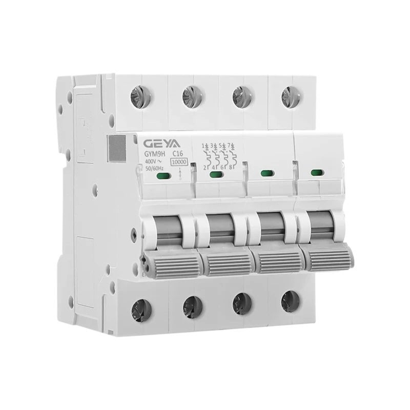 4 Pole C Curve 40A Mini Circuit Breaker 10KA High Breaking Capacity MCB Din Rail AC Type - Image 3