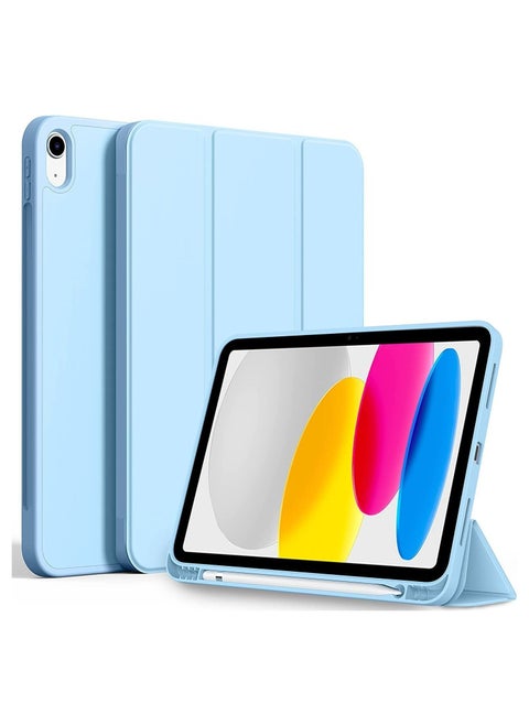 Case for iPad 10th Generation with Pen Holder Protective Smart Stand 10