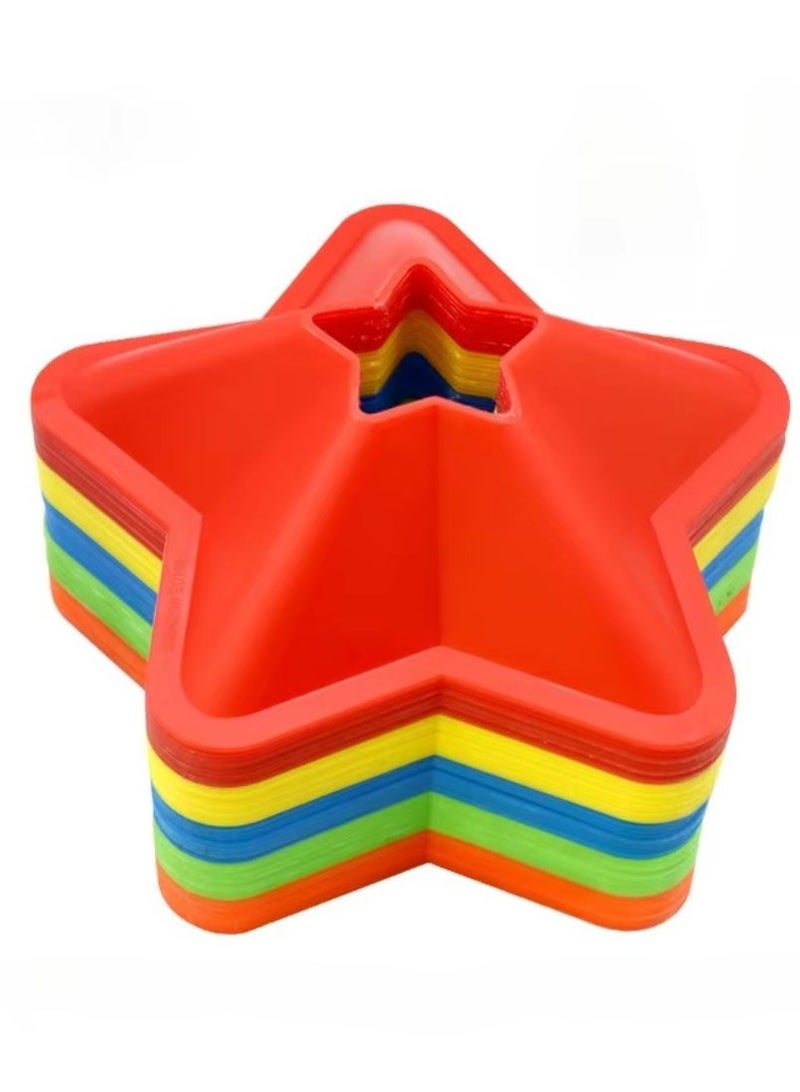 Spall 25 Pack Cones Sports, Soccer Cones, Plastic Traffic Cones Sport Training Marker Cones, Modern Sports Cones - Image 1