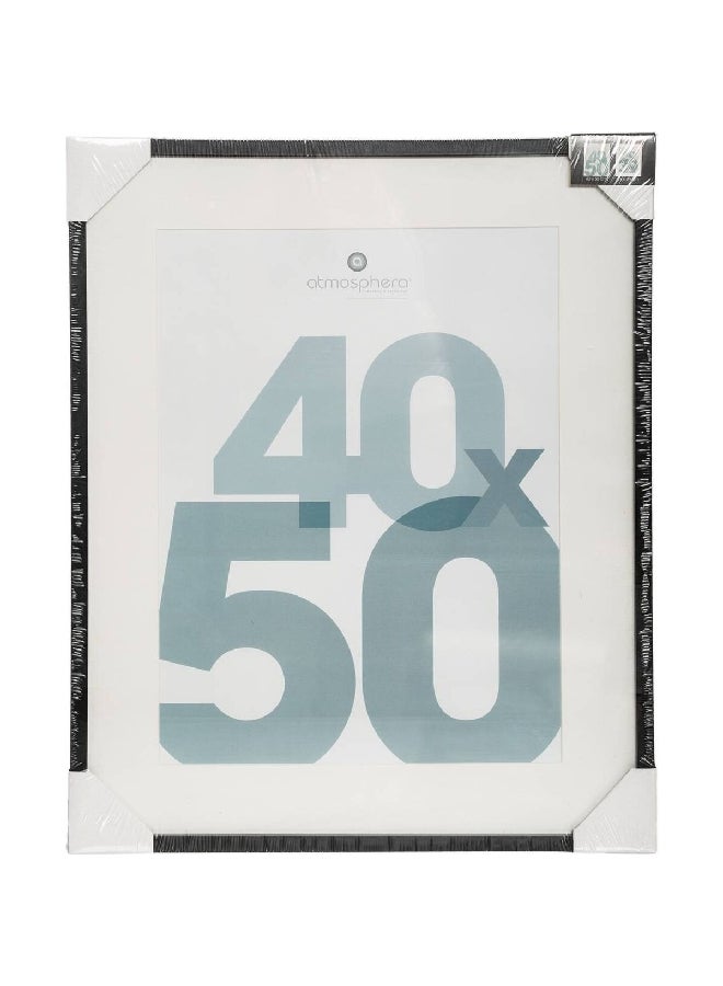 اتموسفيرا مانو إطار صور خشبي لسطح الطاولة مستطيل الشكل أسود 40 × 50 سم 162356A - Image 2